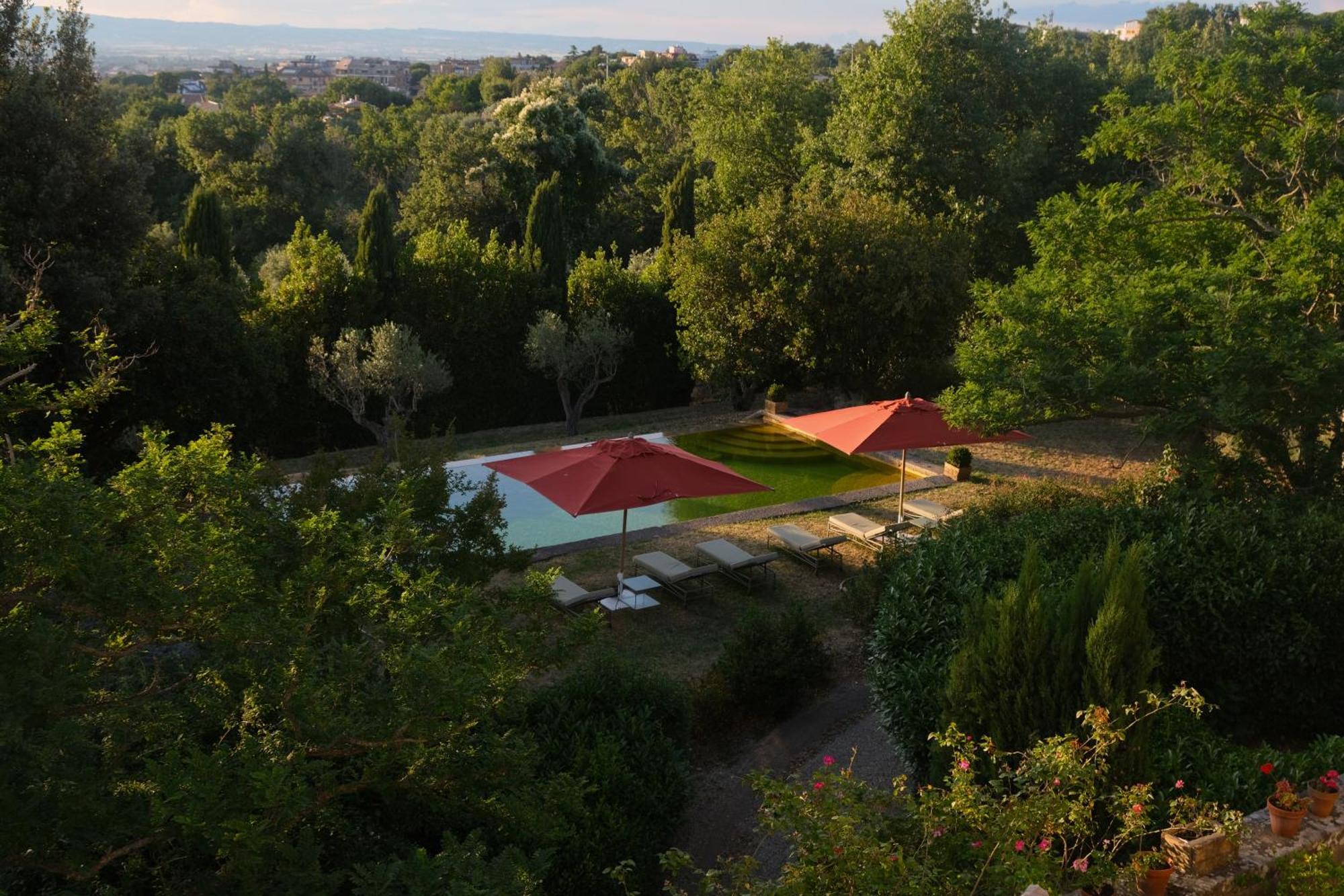 Relais De Charme Villa Rossi Danielli Viterbo Exterior foto